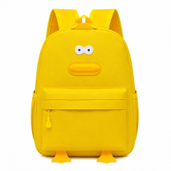 Kids Plush Doll Printed School Backpack