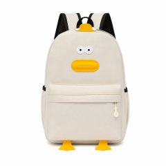Kids Plush Doll Printed School Backpack
