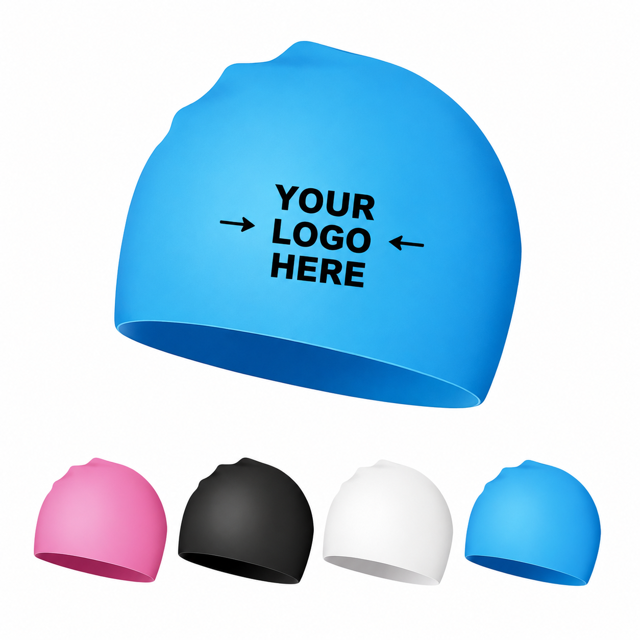Kids Soft Silicone Swim Cap