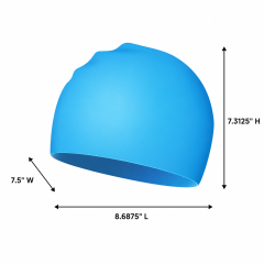 Kids Soft Silicone Swim Cap