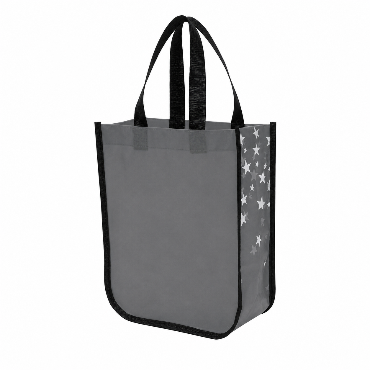 Laminated Non Woven Rounded Edge Shopping Tote Bag
