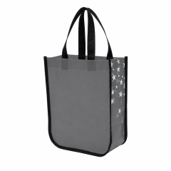 Laminated Non Woven Rounded Edge Shopping Tote Bag