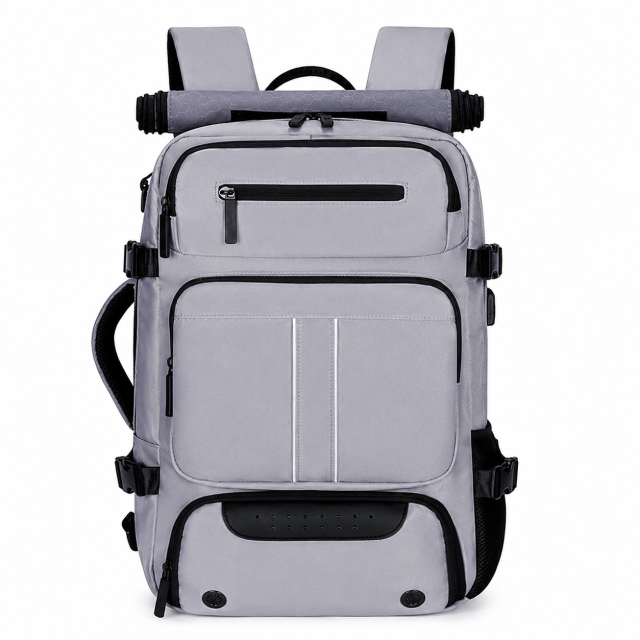 Large Capacity Business Laptop Backpack With Multi Compartment Storage