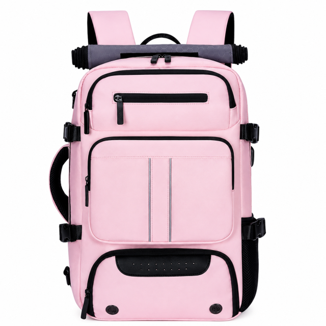 Large Capacity Business Laptop Backpack With Multi Compartment Storage