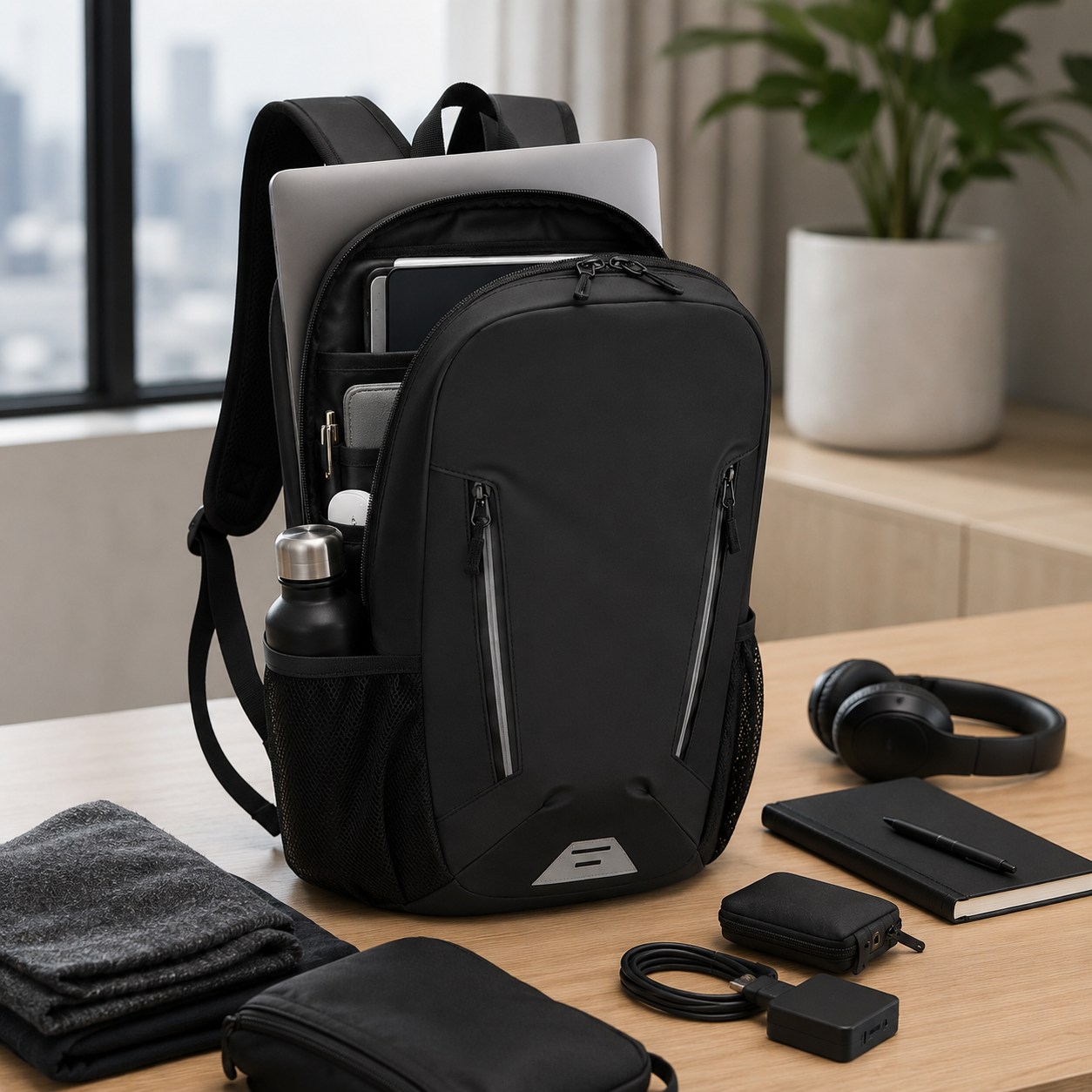 Large Capacity Minimalist Laptop Backpack For College And Business