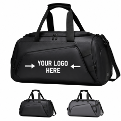 Large Capacity Waterproof Gym Duffel Bag With Shoulder Strap