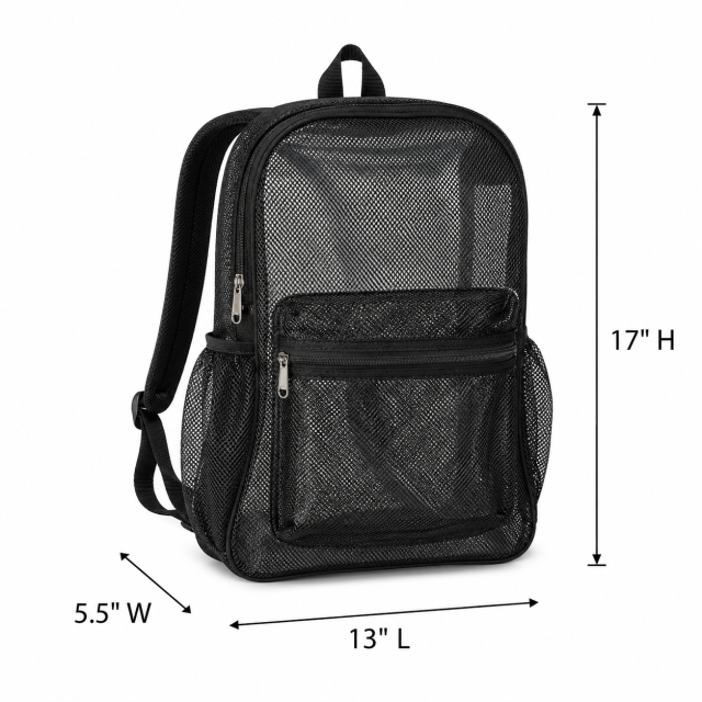 Lightweight Breathable Mesh Backpack