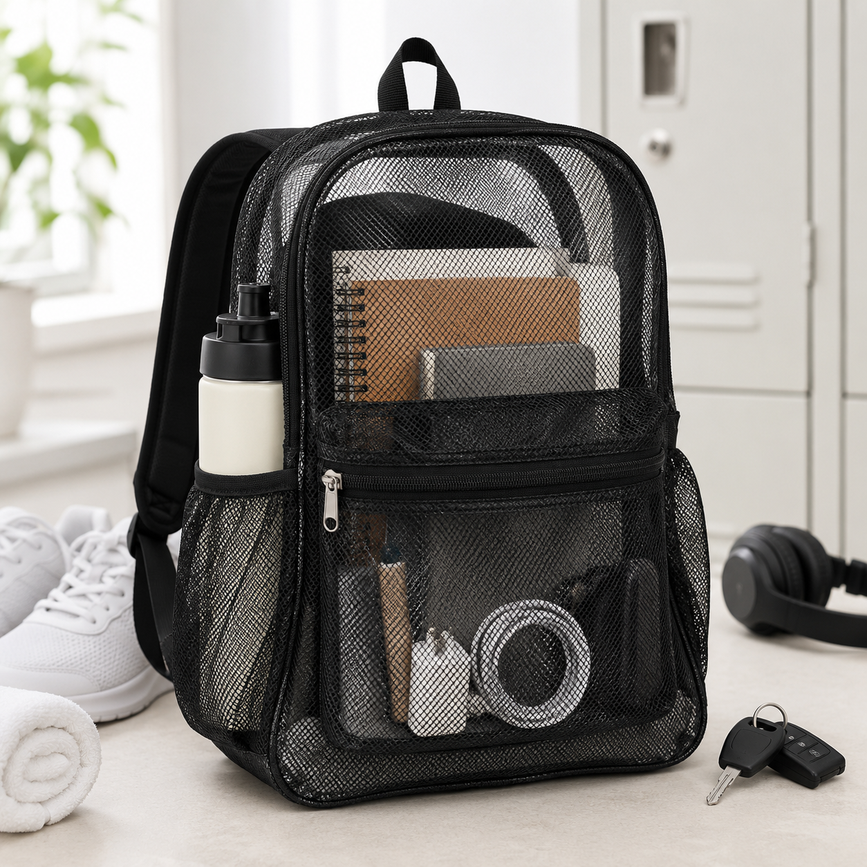Lightweight Breathable Mesh Backpack