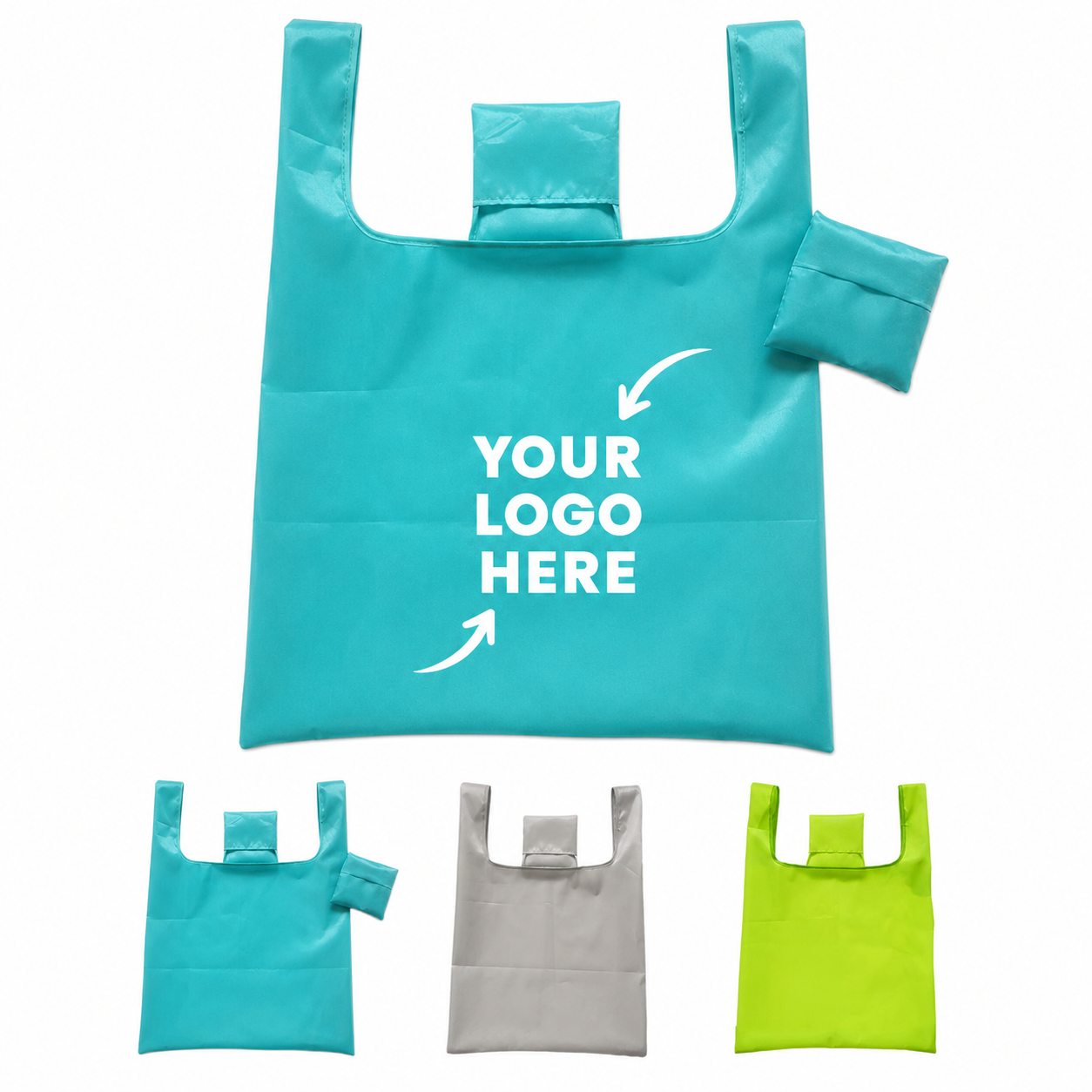 Lightweight Foldable Polyester Tote Bag