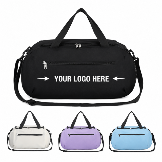 Lightweight Oxford Fitness Travel Bag With Adjustable Shoulder Strap