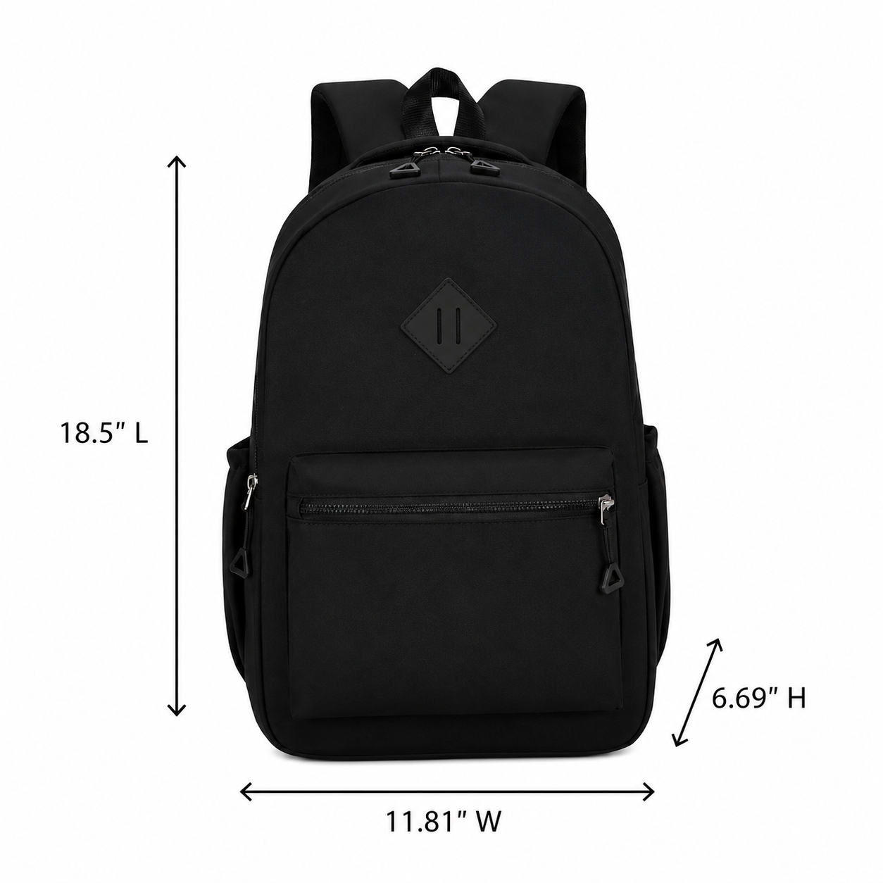 Lightweight Polyester Dual Strap Backpack