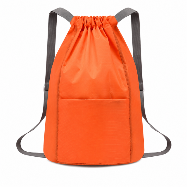 Lightweight Ripstop Drawstring Sports Backpack
