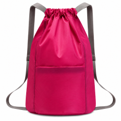 Lightweight Ripstop Drawstring Sports Backpack