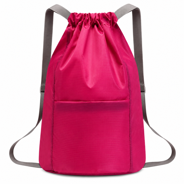 Lightweight Ripstop Drawstring Sports Backpack