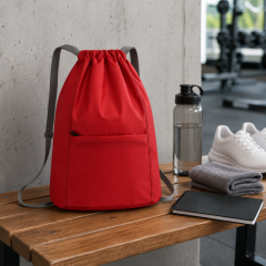 Lightweight Ripstop Drawstring Sports Backpack