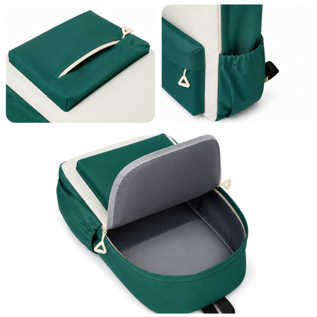 Lightweight Water Resistant Polyester Backpack