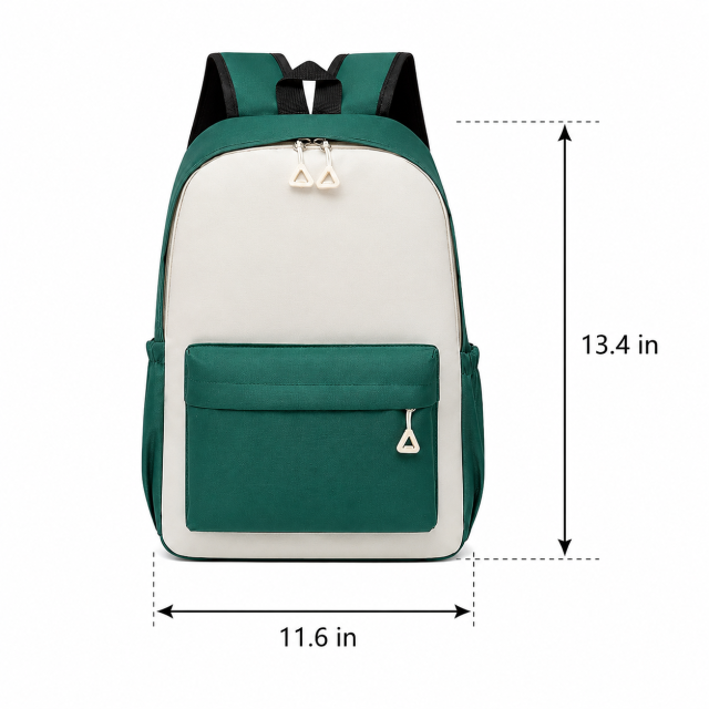 Lightweight Water Resistant Polyester Backpack