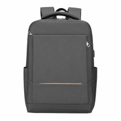 Men's Business Travel Backpack With USB Charging Interface And Laptop Storage