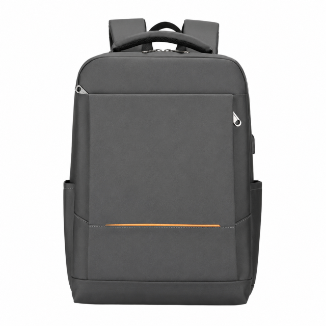 Men's Business Travel Backpack With USB Charging Interface And Laptop Storage