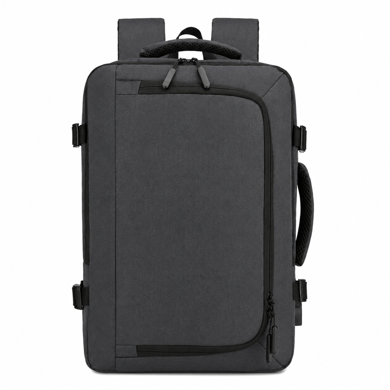 Men's Business Travel Backpack With USB Charging Port And Laptop Compartment