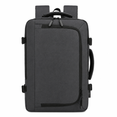 Men's Business Travel Backpack With USB Charging Port And Laptop Compartment