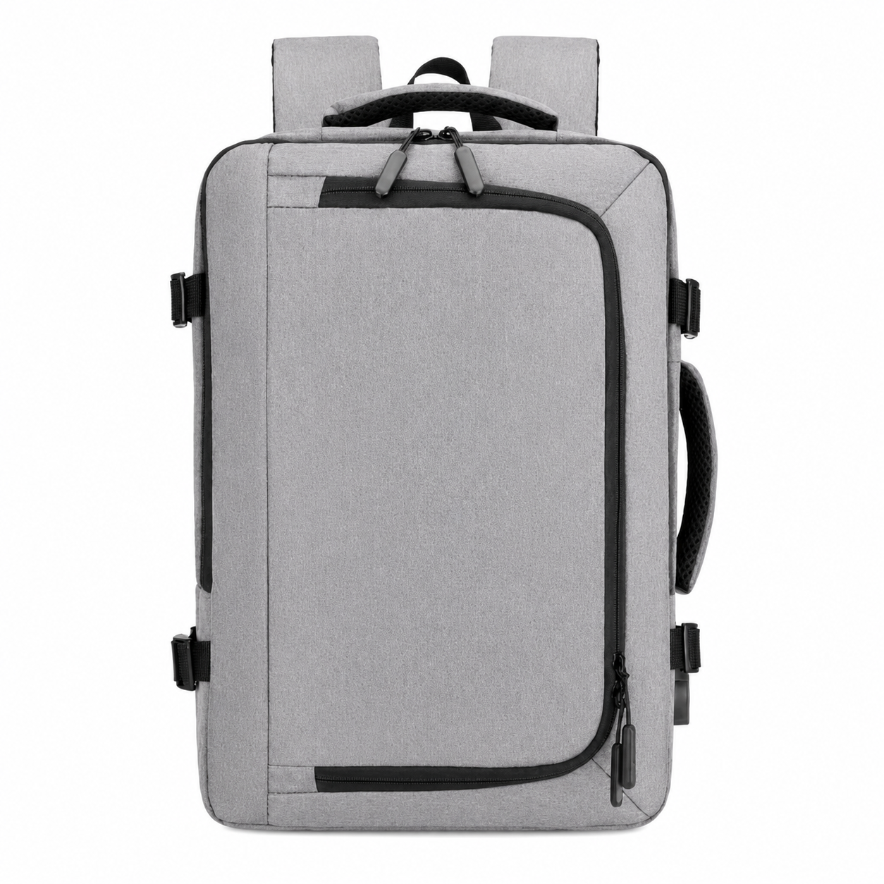 Men's Business Travel Backpack With USB Charging Port And Laptop Compartment