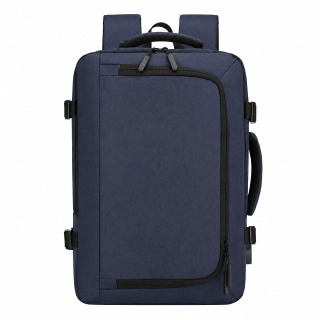 Men's Business Travel Backpack With USB Charging Port And Laptop Compartment