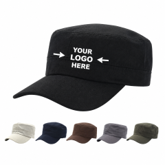 Military Style Adjustable Cadet Cap Hat