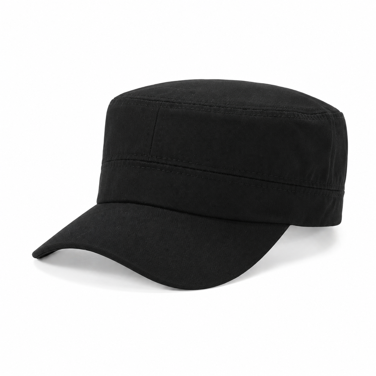 Military Style Adjustable Cadet Cap Hat