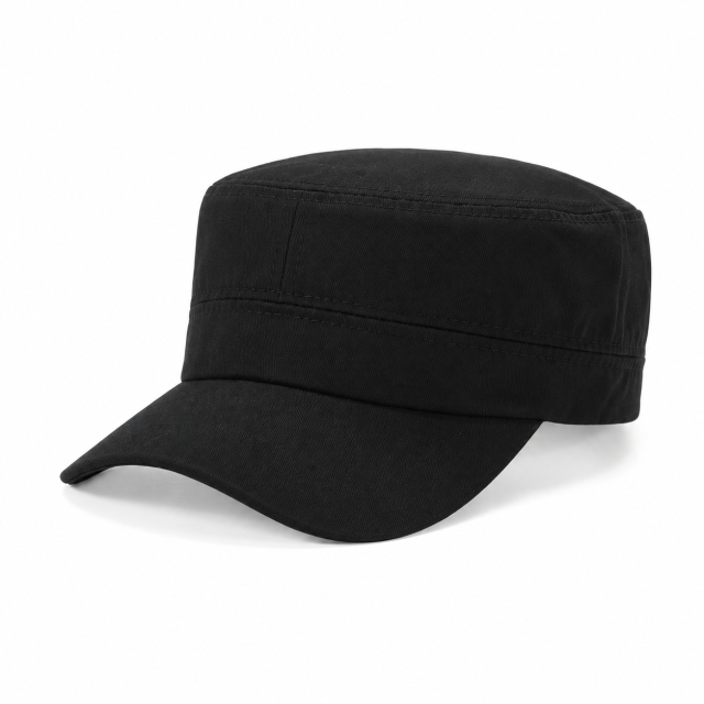 Military Style Adjustable Cadet Cap Hat