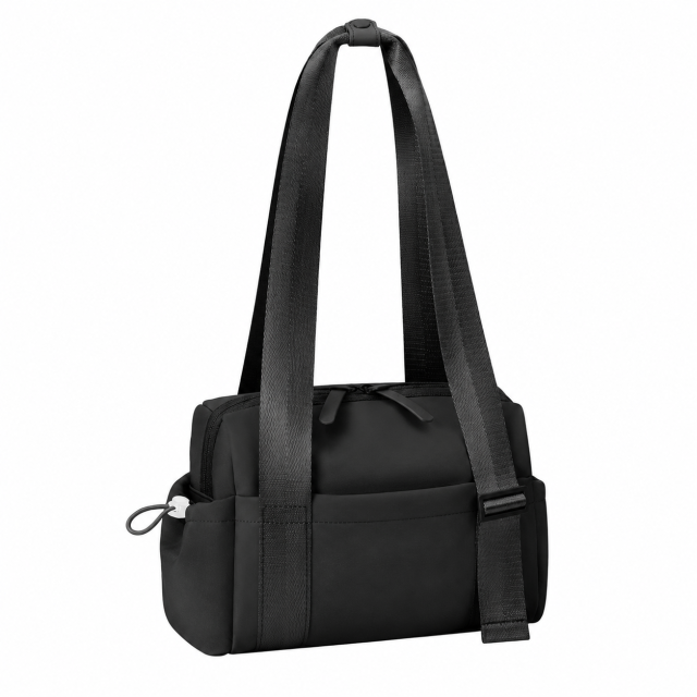 Mini Waterproof PU Gym Shoulder Bag