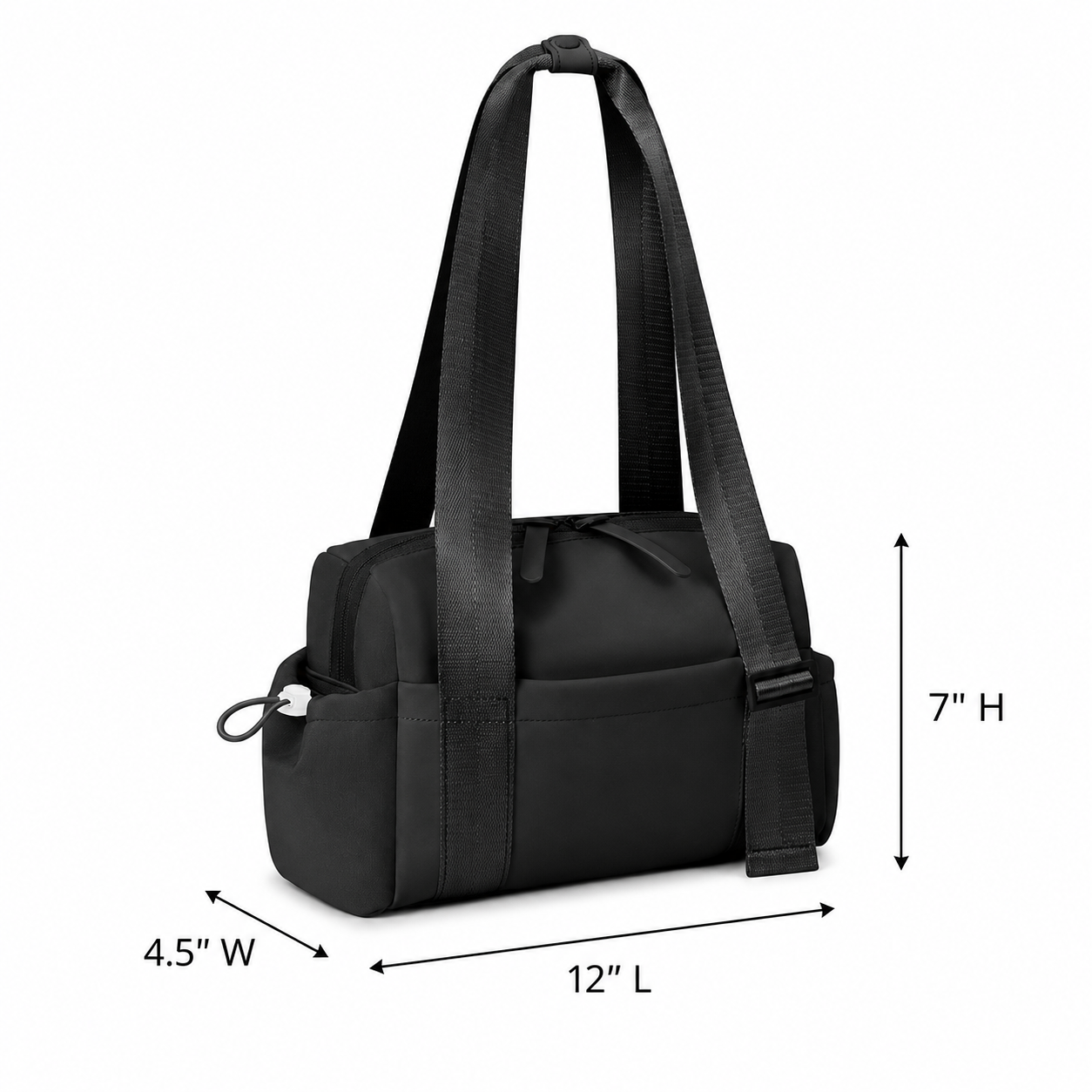 Mini Waterproof PU Gym Shoulder Bag