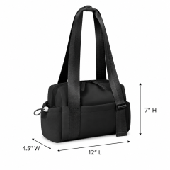 Mini Waterproof PU Gym Shoulder Bag