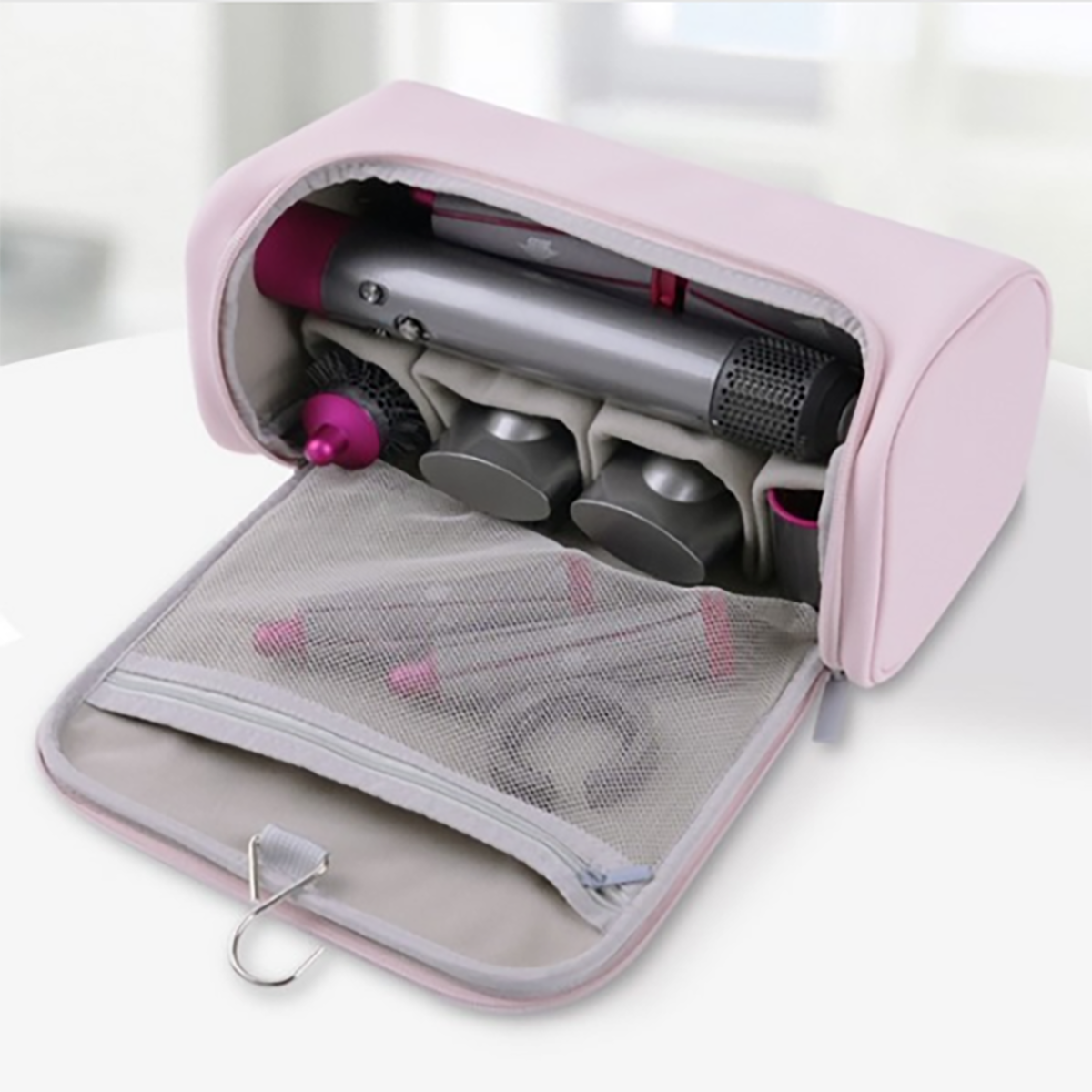 Multi Compartment Hairstyling Tool Organizer Bag