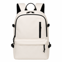 Multi Functional Laptop Backpack With Front Zip Pockets