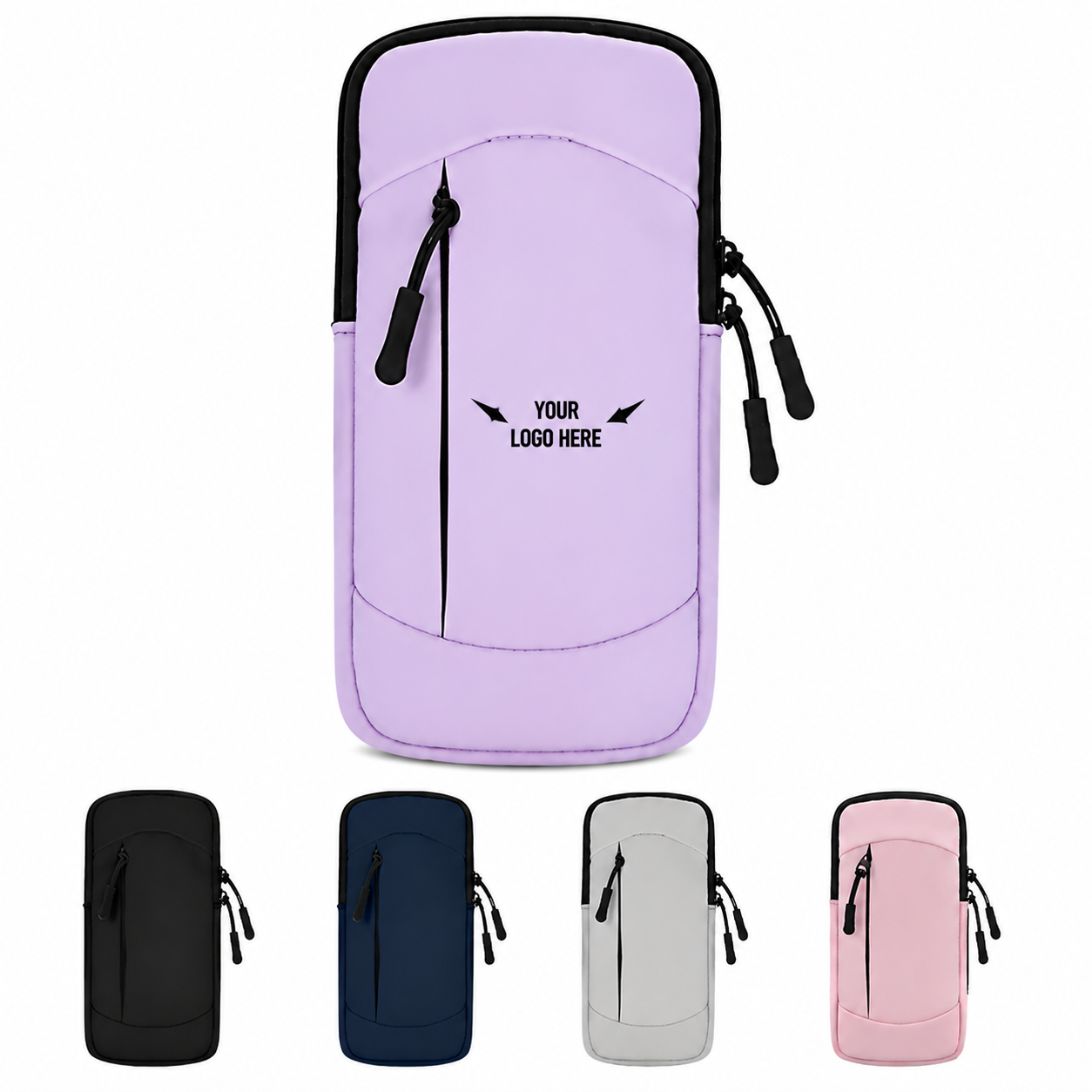 Multi Functional Sports Armband Phone Holder With Adjustable Strap