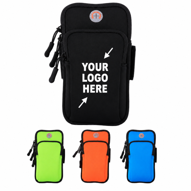 Neoprene Adjustable Arm Bag Phone Holder For Fitness And Outdoor Activities