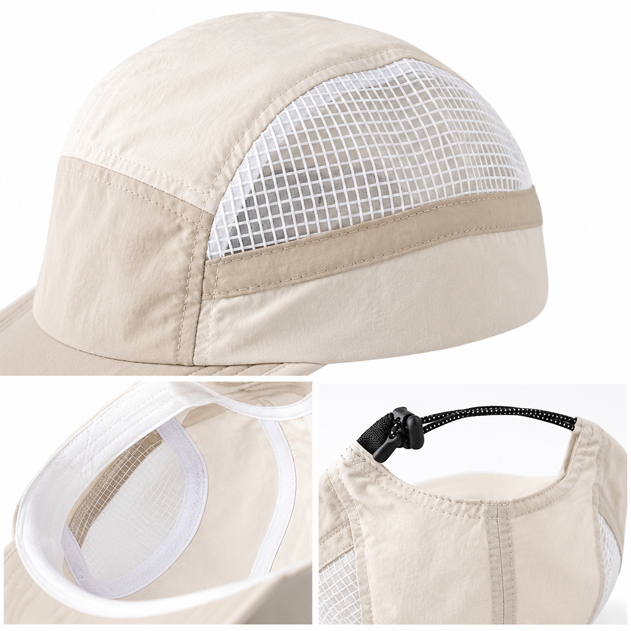 Outdoor Breathable Adjustable Mesh Back Cap