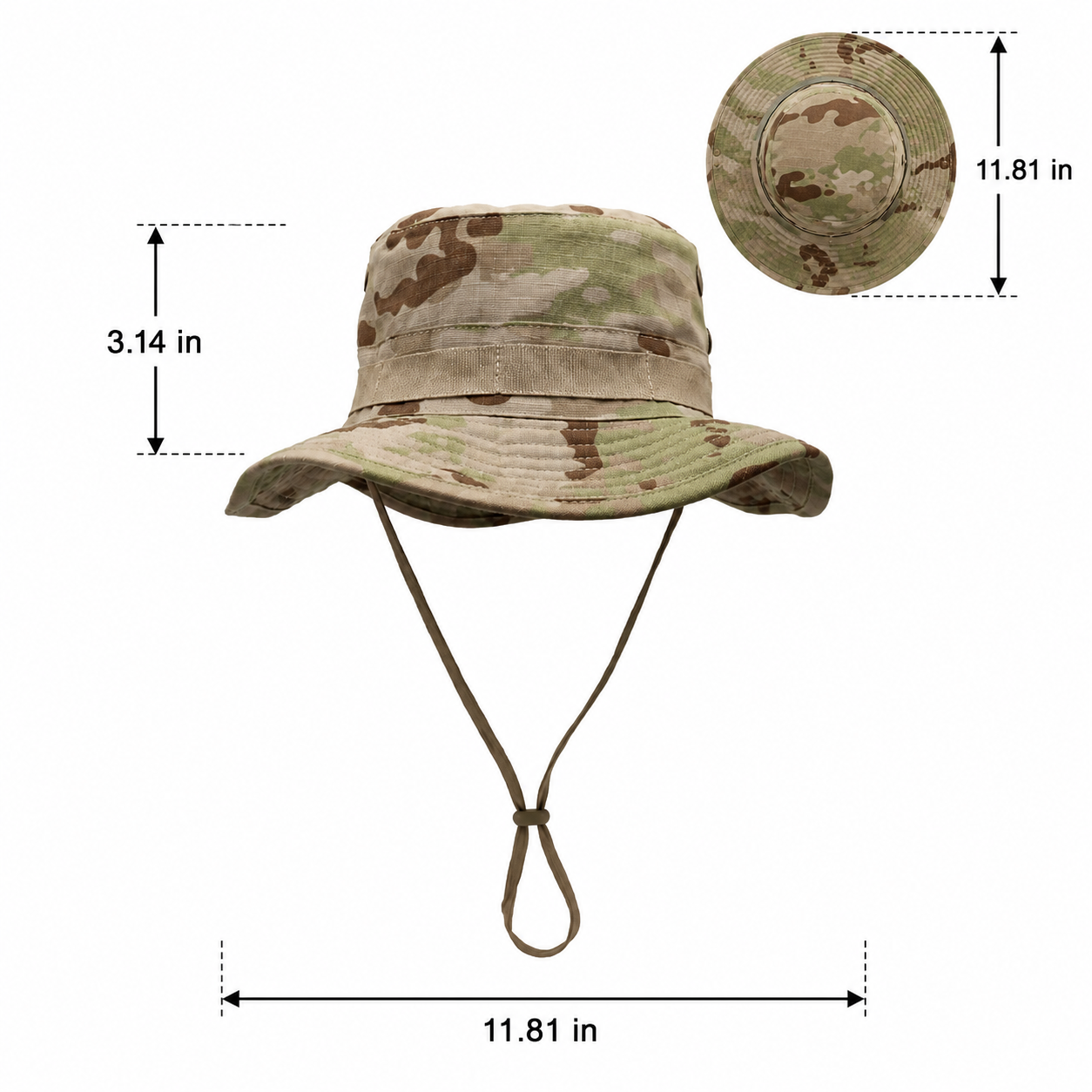 Outdoor Sun Protection Bucket Hat