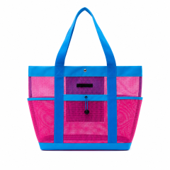 Oversized Breathable Mesh Beach Tote Bag