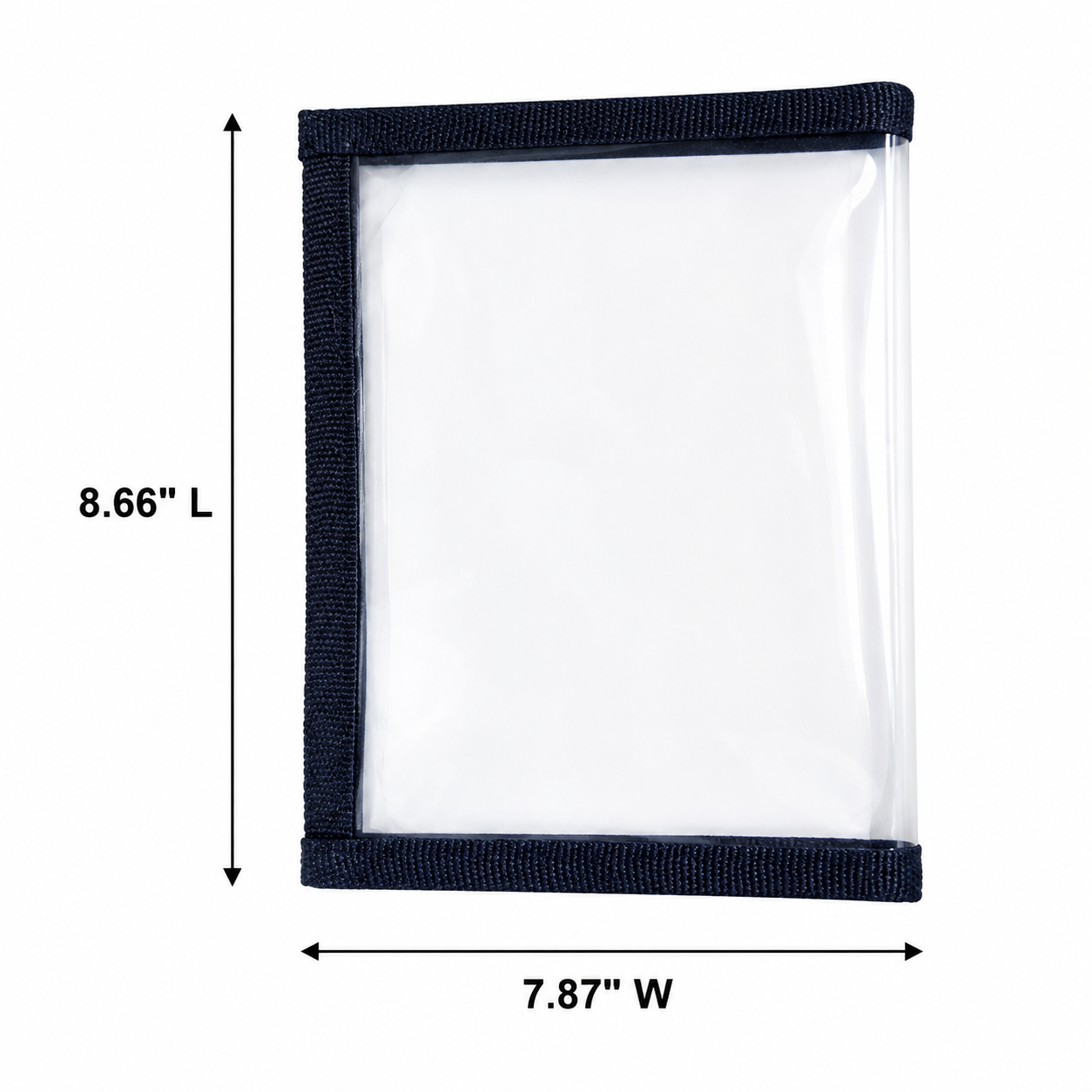 PVC Fishing Lure Storage Bag with Transparent Waterproof Design