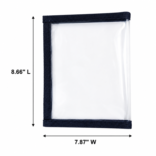 PVC Fishing Lure Storage Bag with Transparent Waterproof Design