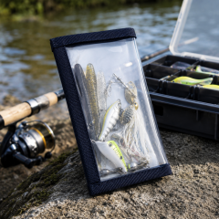 PVC Fishing Lure Storage Bag with Transparent Waterproof Design