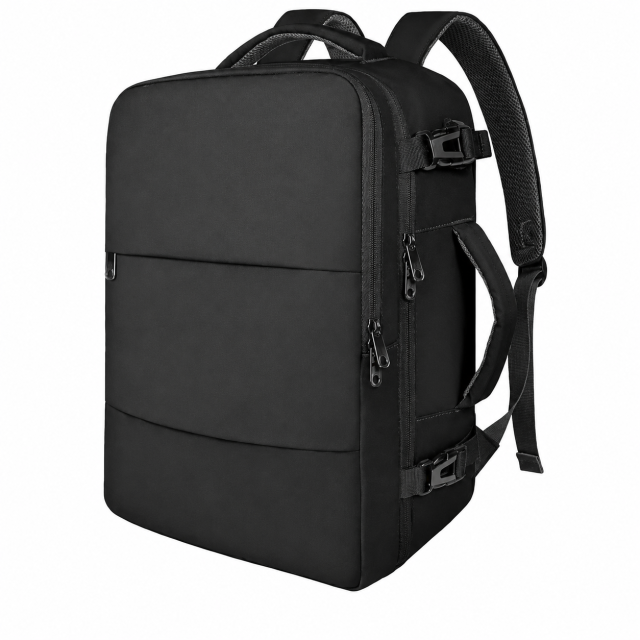 Pink Waterproof Travel Backpack With Lightweight Storage Design