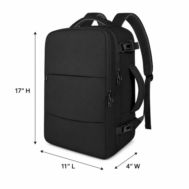 Pink Waterproof Travel Backpack With Lightweight Storage Design