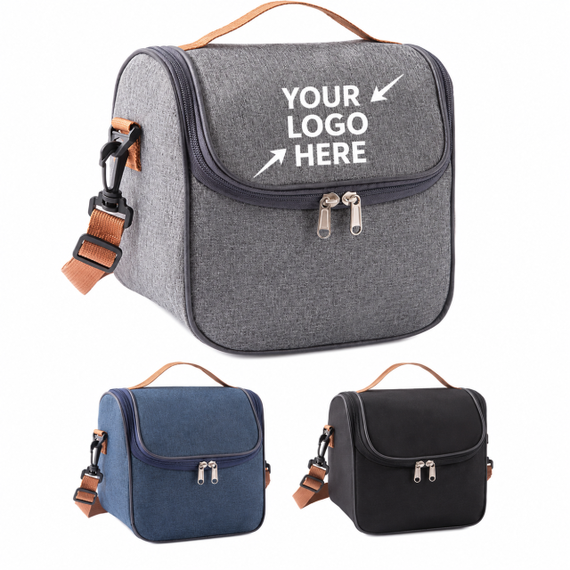 Portable Insulated Crossbody Lunch Bag