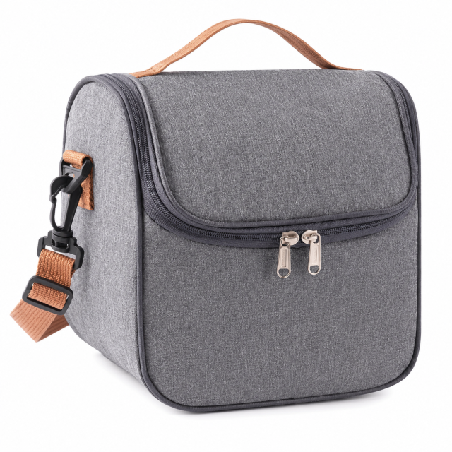 Portable Insulated Crossbody Lunch Bag