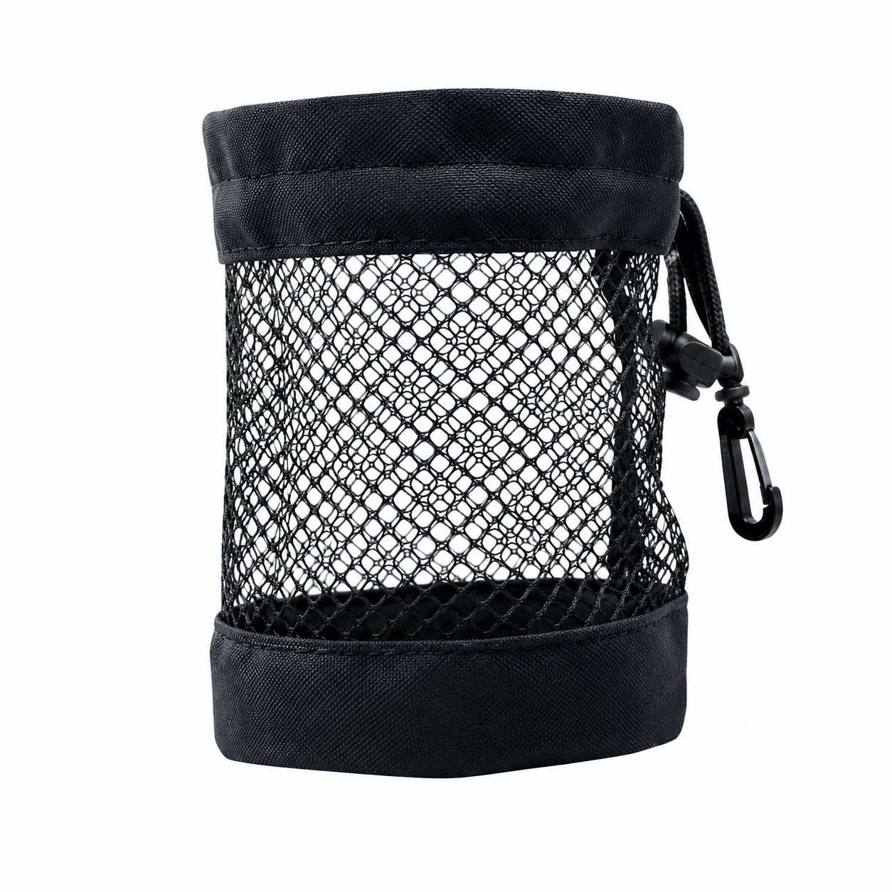 Portable Mesh Golf Bag Organizer With Lightweight Storage Design