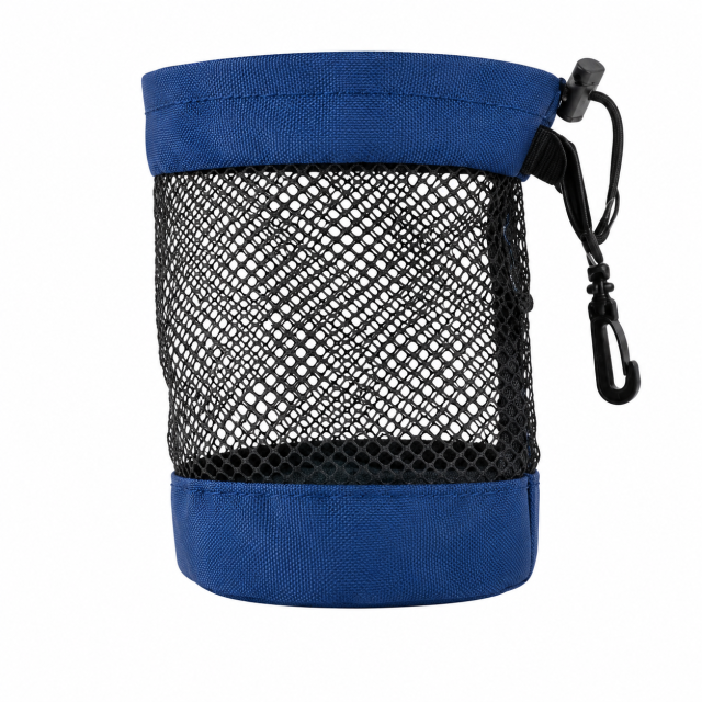 Portable Mesh Golf Bag Organizer With Lightweight Storage Design