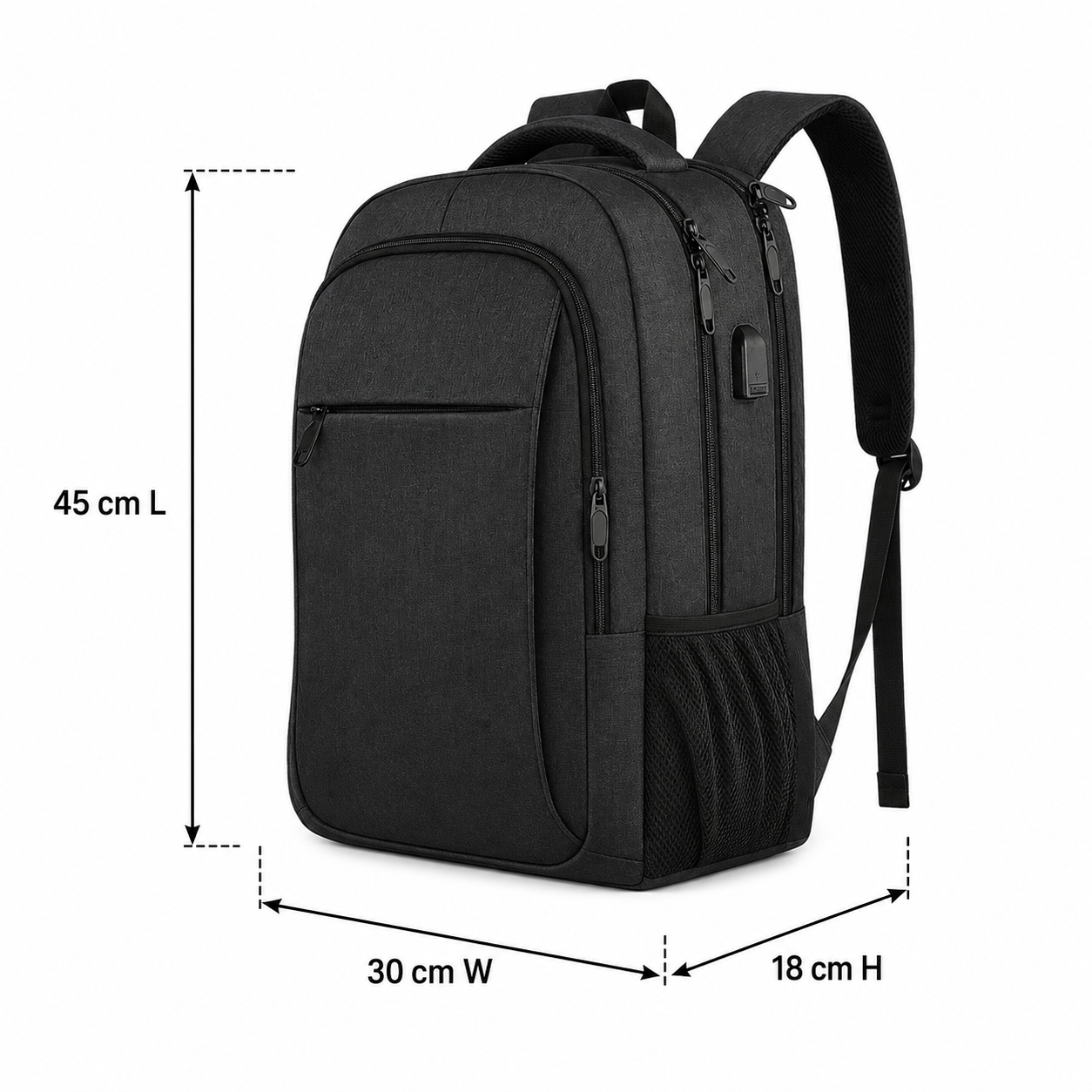 Premium Business Travel Backpack With Large Capacity Storage
